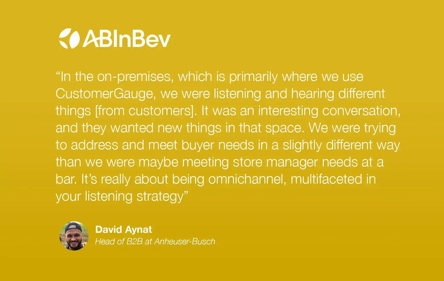 ABinBev CustomerGauge