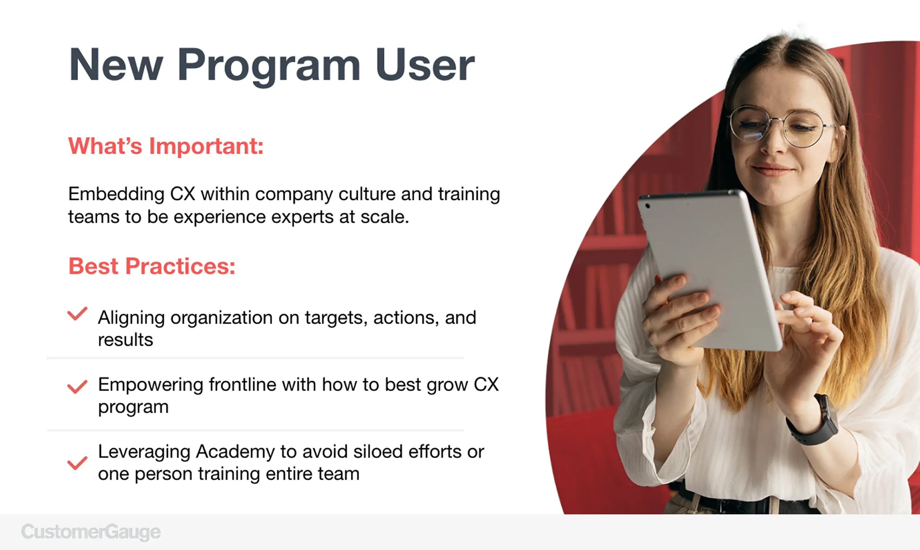 New CX Program User