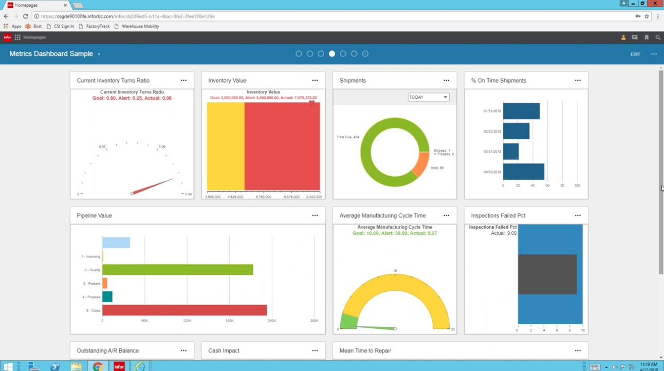 Infor CloudSuite