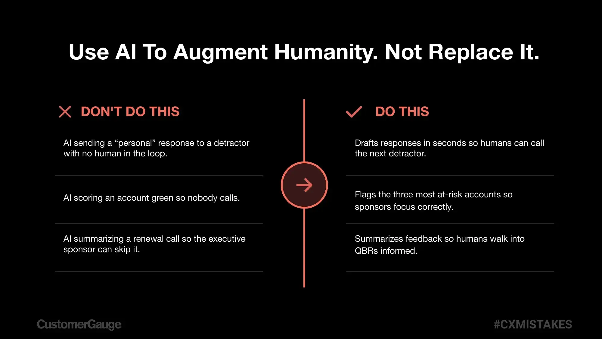 Slide ai augment not replace