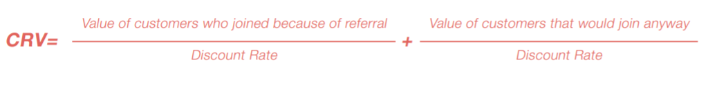 Customer Referral Value calculation Customer Referral Value calculation